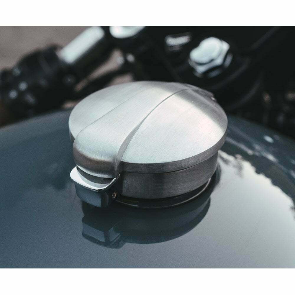 Motone Monza Tank Cap Kit Triumph Bonneville Bobber Thruxton & Harley Davidson