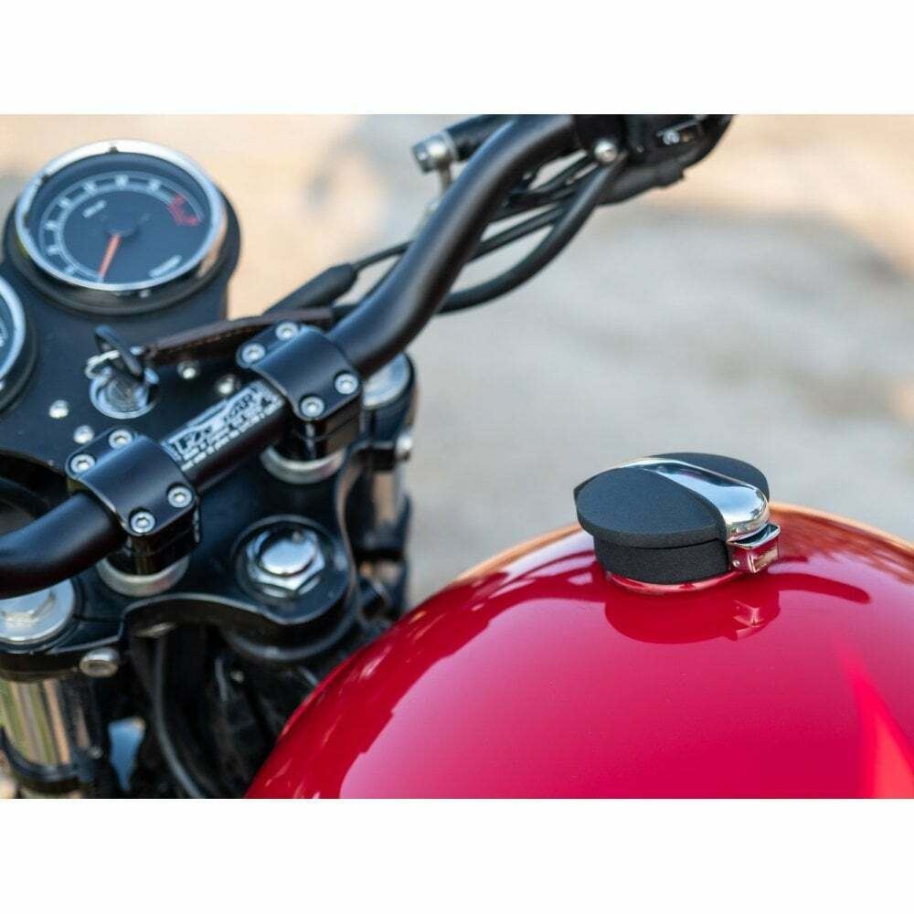 MOTONE MONZA TANK CAP KIT - TRIUMPH BONNEVILLE BOBBER THRUXTON & HARLEY DAVIDSON
