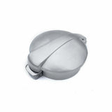MOTONE MONZA FLIP UP GAS PETROL TANK CAP 2.5"/62MM - BRUSHED - HIGH QUALITY