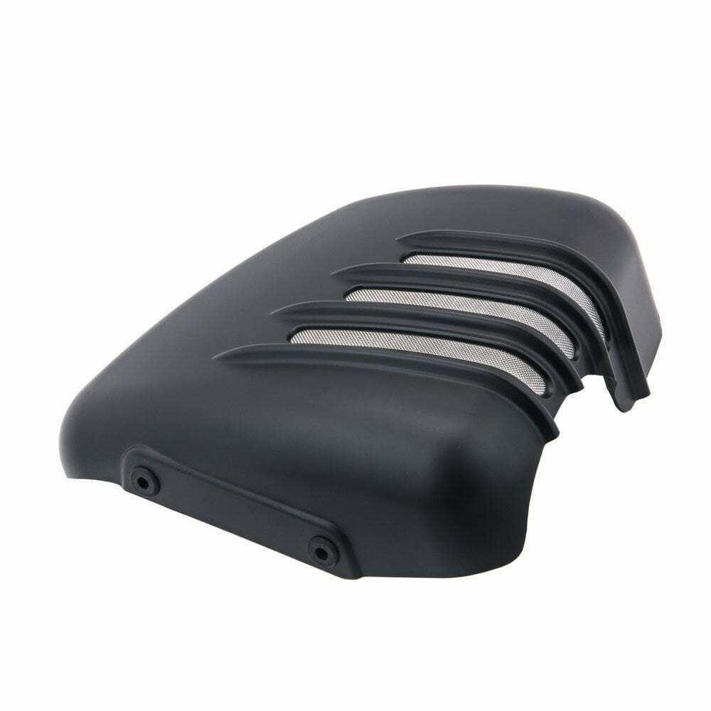 Motone Ribbed Side Panel LEFT Matte Black - Triumph Bonneville Scrambler
