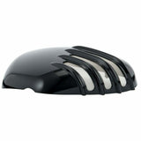 Motone Ribbed Side Panels PAIR Gloss Black - Triumph Street Twin Street Cup