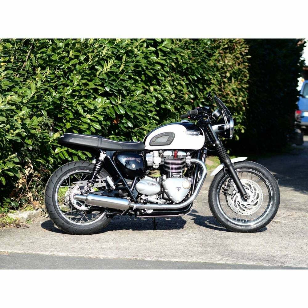 Motone Shorty Front Mudguard Fender Triumph Bonneville T100 T120 Street Twin Cup