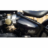 Motone Brass TPS Carb Throttle Body Cover x2 Triumph Bonneville Thruxton Bobber
