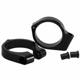 Motone Fork Indicator Turn Signal Bracket Clamps Pair 47mm Triumph Bobber Black