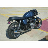 Motone Custom Chain Guard Square Cut Black Triumph Bonneville Thruxton Scrambler