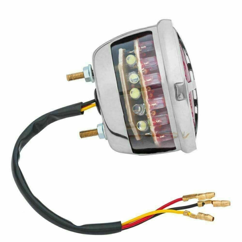 Motone Miller Vincent Classic STOP - LED Taillight Rear Light Unit POLISHED