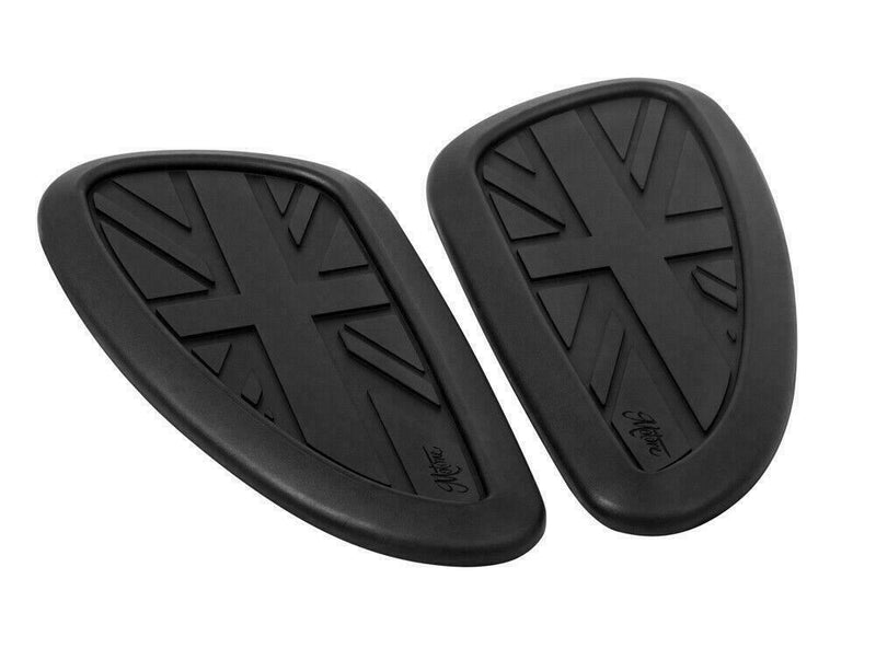 Motone Fuel Petrol Tank Custom Knee Pads Union Jack - Triumph Enfield Universal