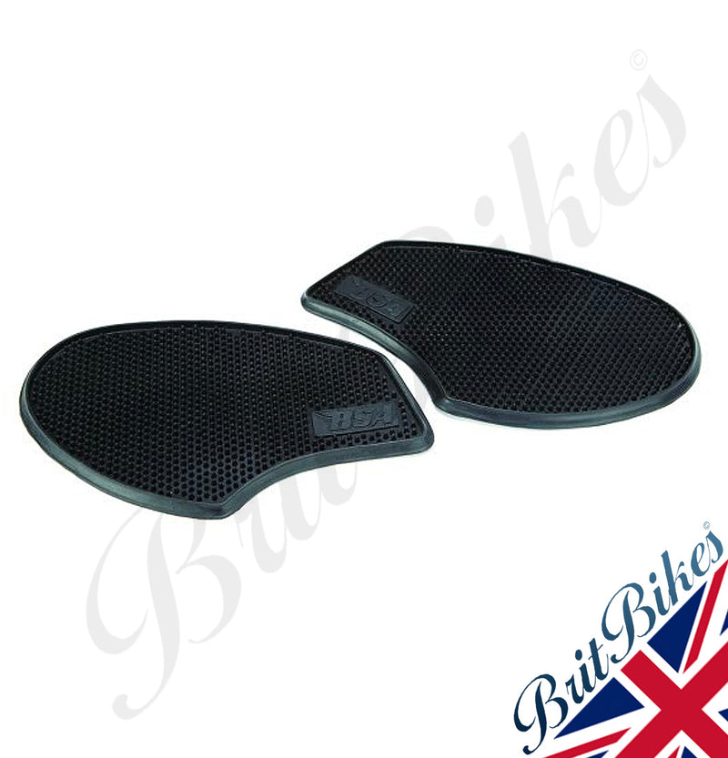 KNEE GRIPS - BSA B44 B25 A65 FIBREGLASS TANK - PAIR - 82-9722, 92-9723, 82-9723