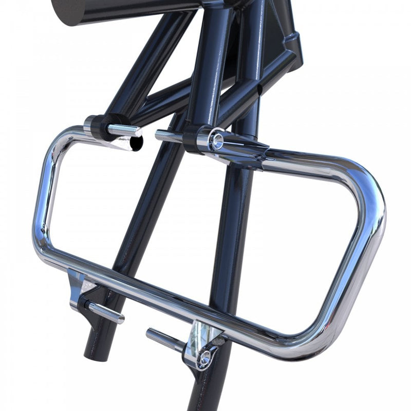 MOTONE ENGINE FRAME CRASH BARS TRIUMPH T120 T100 STREET POLISHED STAINLESS STEEL