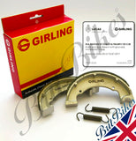 Girling Brake Shoes Triumph Tiger T20 Cub Front and Rear GROOVED 90-5719 37-0977