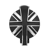 MOTONE BLACK UNION JACK MONZA FUEL PETROL TANK CAP KIT FOR TRIUMPH & HARLEY
