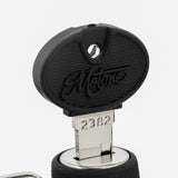 MOTONE QUALITY MOTORBIKE HELMET LOCK + 2 KEYS FOR VARIOUS FITMENT INC TRIUMPH