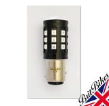 GENUINE LUCAS MOTORCYCLE L917 REAR LED STOP TAIL LIGHT BULB 12V WHITE RED