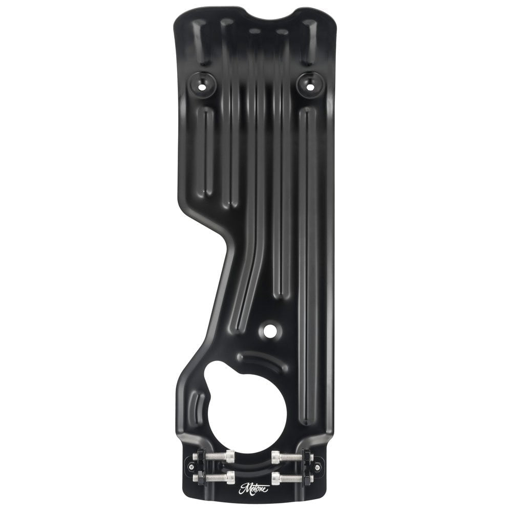 MOTONE DEFENDER MKII TRIUMPH BOBBER - QUALITY SUMP GUARD PLATE - BLACK