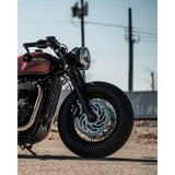 MOTONE DEFENDER MKII TRIUMPH BOBBER - QUALITY SUMP GUARD PLATE - BLACK