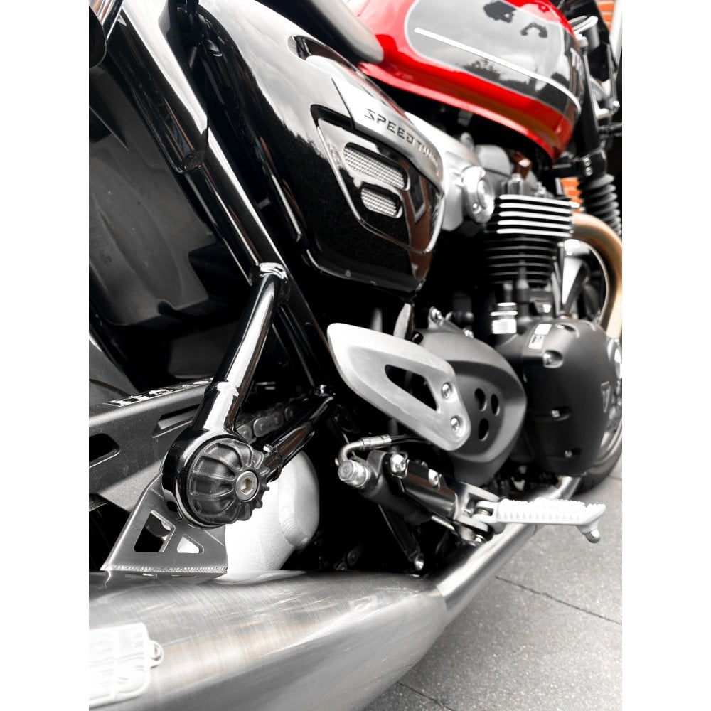 MOTONE CASABLANKA PASSENGER PEG DELETE BLANKING PLATES FORGED EDITION TRIUMPH