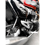 MOTONE CASABLANKA PASSENGER PEG DELETE BLANKING PLATES FORGED EDITION TRIUMPH