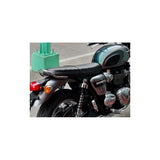 MOTONE PASSENGER GRAB RAIL - TRIUMPH STREET TWIN SCRAMBLER T100 T120 POLISHED