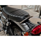 MOTONE PASSENGER GRAB RAIL - TRIUMPH STREET TWIN SCRAMBLER T100 T120 POLISHED