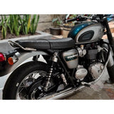 MOTONE PASSENGER GRAB RAIL - TRIUMPH STREET TWIN SCRAMBLER T100 T120 POLISHED