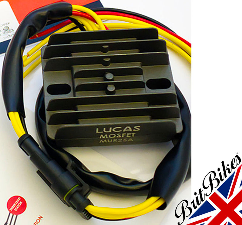 LUCAS UNIVERSAL 12V MOSFET RECTIFIER REGULATOR SINGLE OR 3 PHASE STATOR