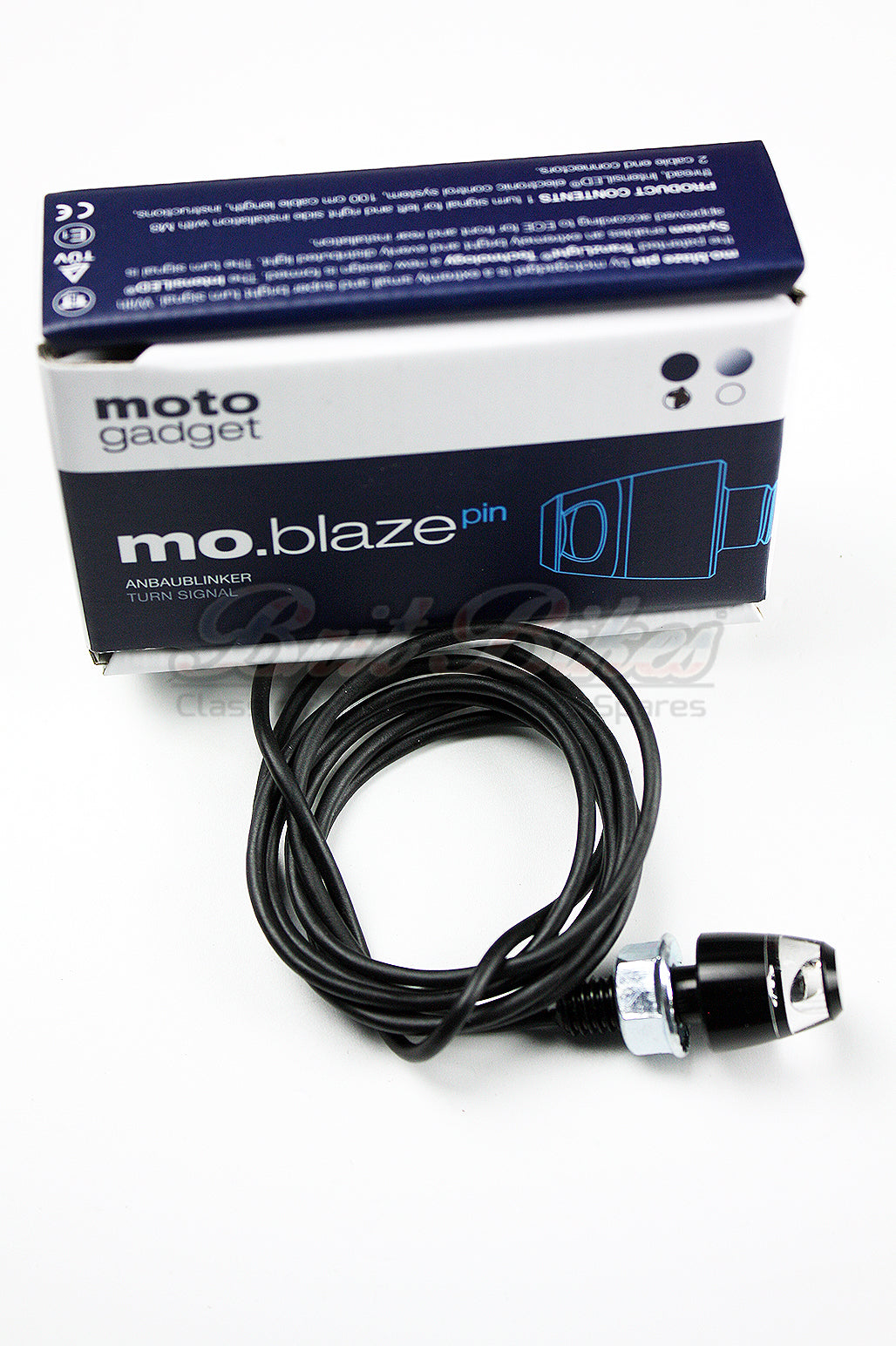 Motogadget mo.blaze pin - Ultra Small Very Bright LED Indicators Motorbike Black