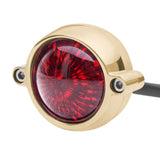 Motone Eldorado Motorbike Tail Light - LED - Solid Brass - Cafe Racer Bobber