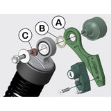 Motone Helmet Lock 2.0 Kit For Liquid Cooled Triumph Bonneville Thruxton Street