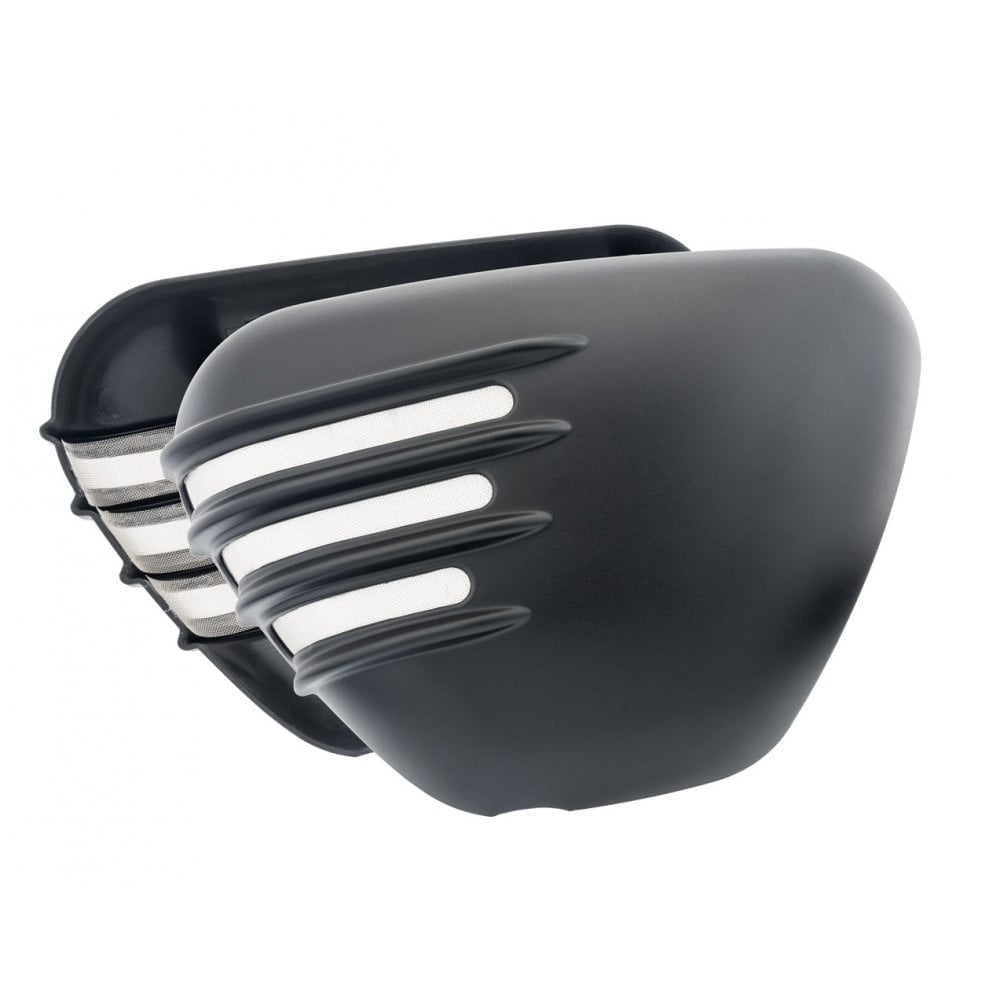 MOTONE TRIUMPH STREET TWIN CUP - CUSTOM RIBBED SIDE PANELS - MATTE BLACK