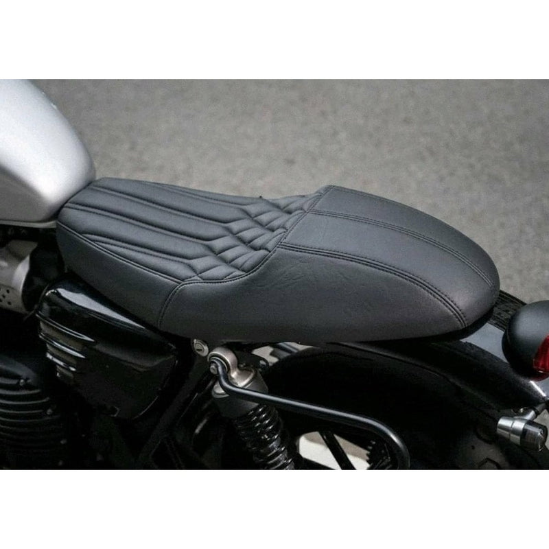 MOTONE THE RATTLER - LOW PROFILE CAFE SEAT TRIUMPH STREET TWIN CUP SCRAMBLER