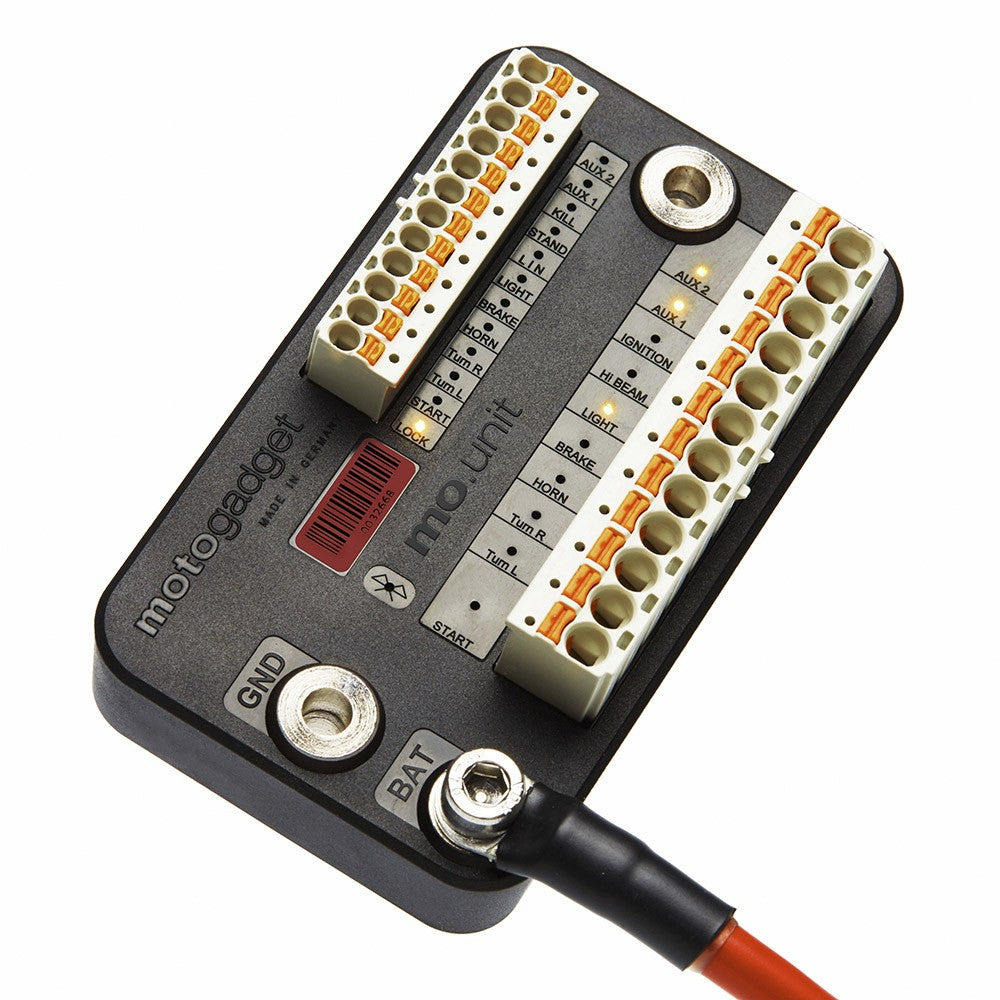 Motogadget mo.unit basic Motorbike Digital Control Custom Fusebox