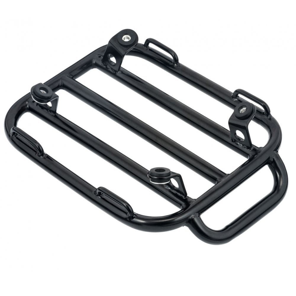 MOTONE VOYAGER REAR LUGGAGE RACK - FOR TRIUMPH BOBBER - STAINLESS STEEL BLACK