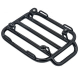 MOTONE VOYAGER REAR LUGGAGE RACK - FOR TRIUMPH BOBBER - STAINLESS STEEL BLACK