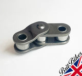 RENOLD CHAIN CRANKED LINK SIMPLX 3/8 x 5/32 BSA TRIUMPH NORTON 110-037-30 RCL8C