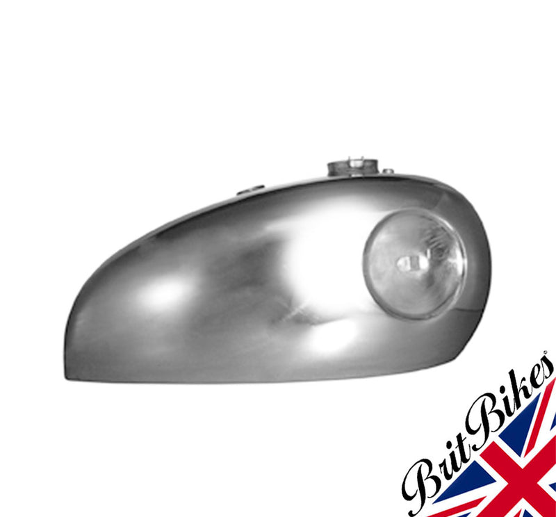FUEL PETROL TANK - BSA GOLDSTAR SWINGING ARM - CHROME PLATED 42-8107