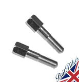 PAIR OF EXHAUST CLAMP BOLT TRIUMPH T90 T100 T120 (-1967) CEI - 70-0409