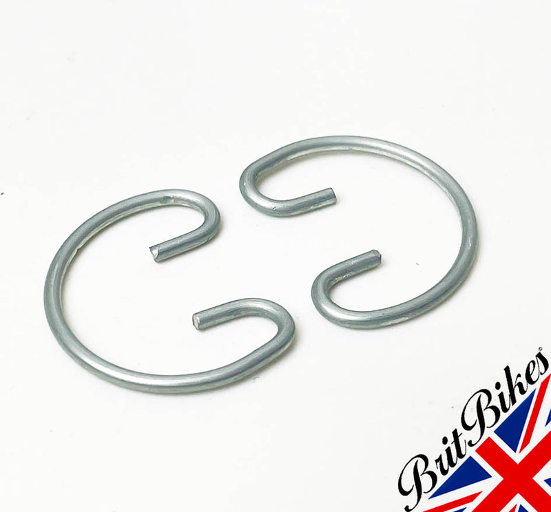 PAIR OF HEPOLITE BSA A65 PISTON CIRCLIPS