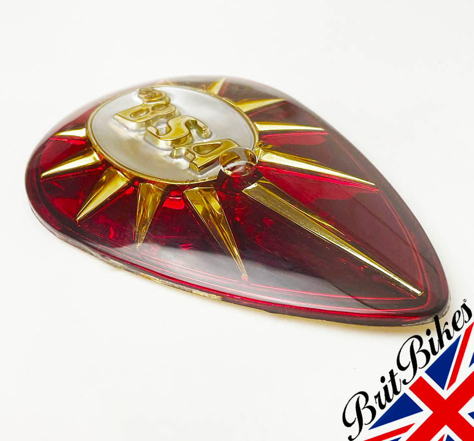 thumbnail image 2 of BSA BANTAM D3 D5 D7 D14 Petrol Tank Cap – New Chrome, Classic Bike Shop 101742 2 of 6