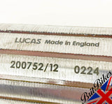 GENUINE LUCAS DYNAMO ARMATURE E3L 12V 60W BSA A7 A10 190MM WITH TAPER 200752 UK