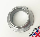 TRIUMPH & BSA TWIN TRIPLE BOTTOM FORK STANCHION NUT (1968-) 28 TPI 97-2091