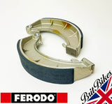 FERODO BRAKE SHOES NORTON COMMANDO FRONT - FSB920 06-0006