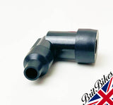 LUCAS LZFH BLACK SPARK PLUG CAP NON RESISTOR TYPE - BSA NORTON TRIUMPH