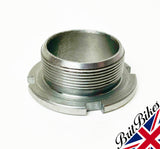 BSA TRIUMPH FORK BOTTOM NUT 26TPI AS FITTED TO 650 SHUTTLE VALVE (1968-) 97-2224