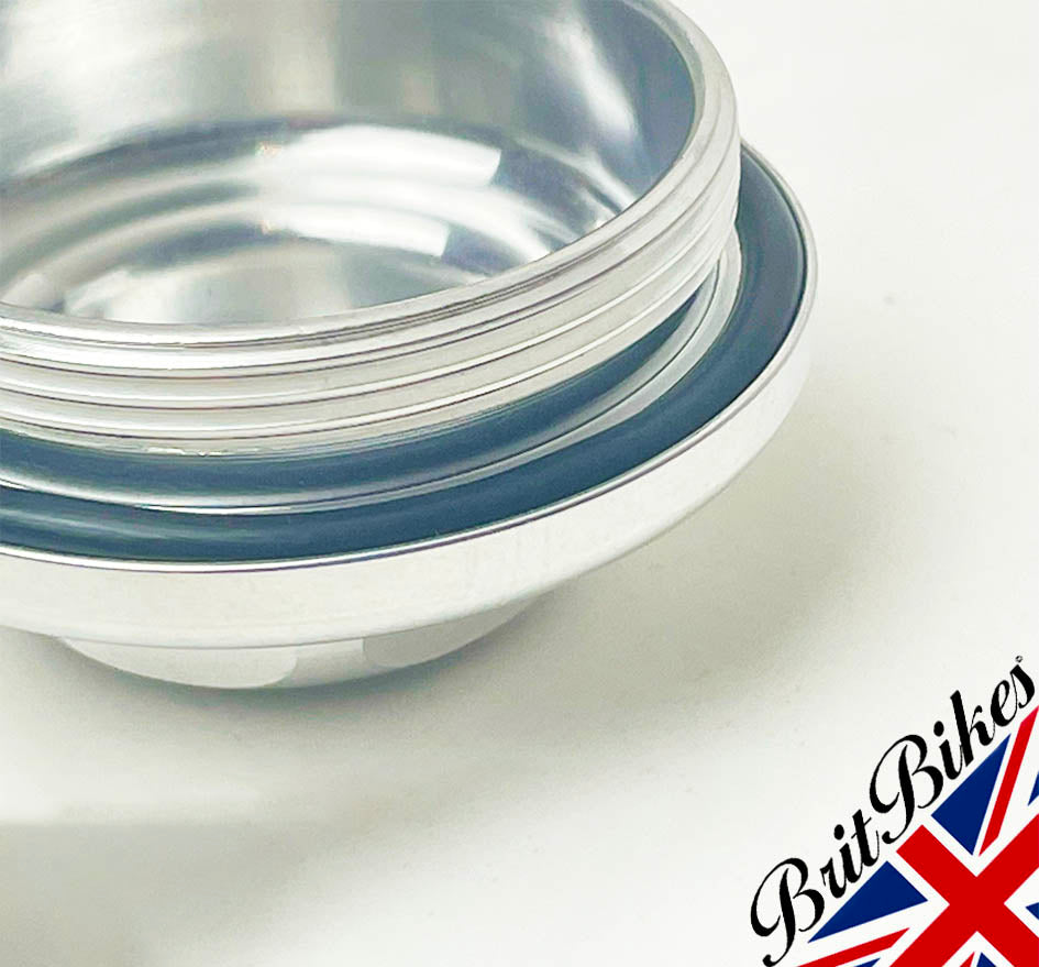 BILLET ROCKER BOX CAP BSA C25 B25 B50 TRIUMPH T100 T120- 70-1564 40-09 ...
