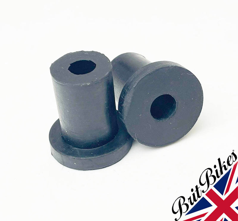TRIUMPH T140 BONNEVILLE TR7 TIGER 2X SIDE PANEL MOUNTING RUBBER GROMMET 82-6673