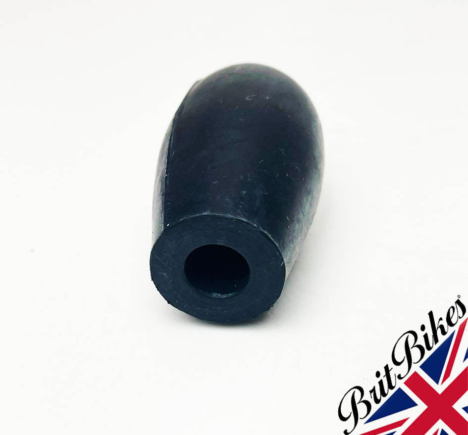SJ Motorcycle Engineering Footrest Rubber Kit For BSA B25 B44 B50 Fixed Pegs