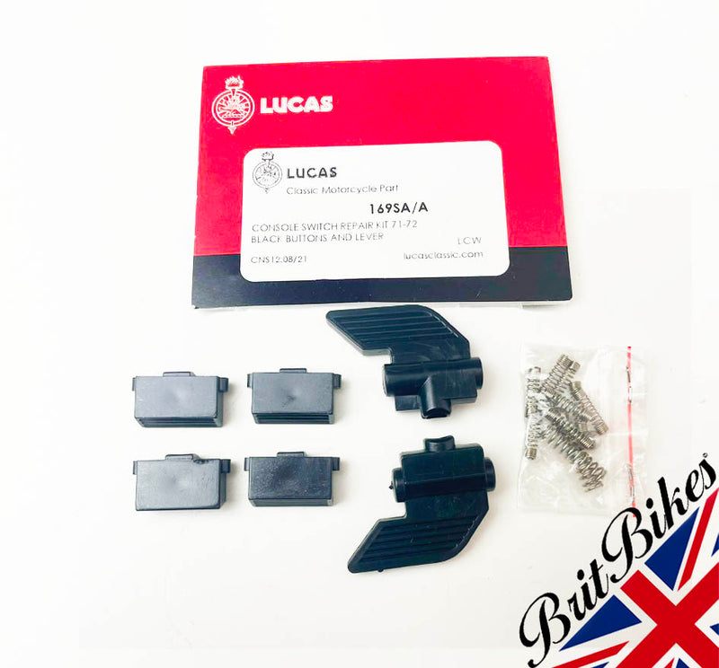 GENUINE LUCAS HANDLEBAR SWITCH REPAIR KIT (1971-72) 169SA/A BSA NORTON TRIUMPH