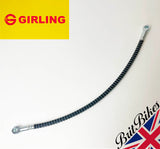 GENUINE GIRLING REAR BRAKE HOSE - TRIUMPH T140 TR7 - 60-7233 MADE IN ENGLAND