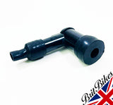 LUCAS BLACK SPARK PLUG CAP RESISTOR TYPE LB05F 142586 - BSA NORTON TRIUMPH