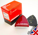 LUCAS RED REFLECTOR BSA TRIUMPH CLASSIC BIKE CAR 57111 19-0943 99-1030 RER24